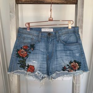 Flying Monkey High Rise Floral Short